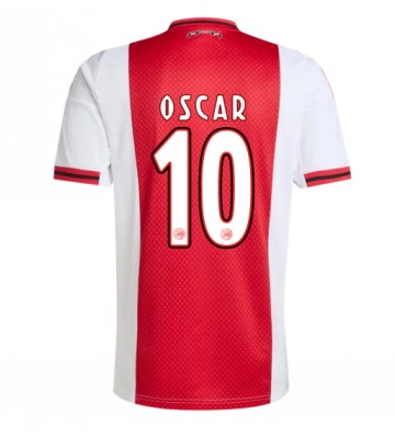 Ajax Oscar Gloukh #10 Hjemmebanetrøje 2025-26 Kort ærmer Ajax Oscar Gloukh #10 Hjemmebanetrøje 2025-26 Kort ærmer